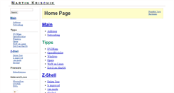 Desktop Screenshot of martin.krischik.com