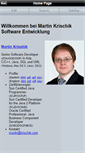 Mobile Screenshot of krischik.com